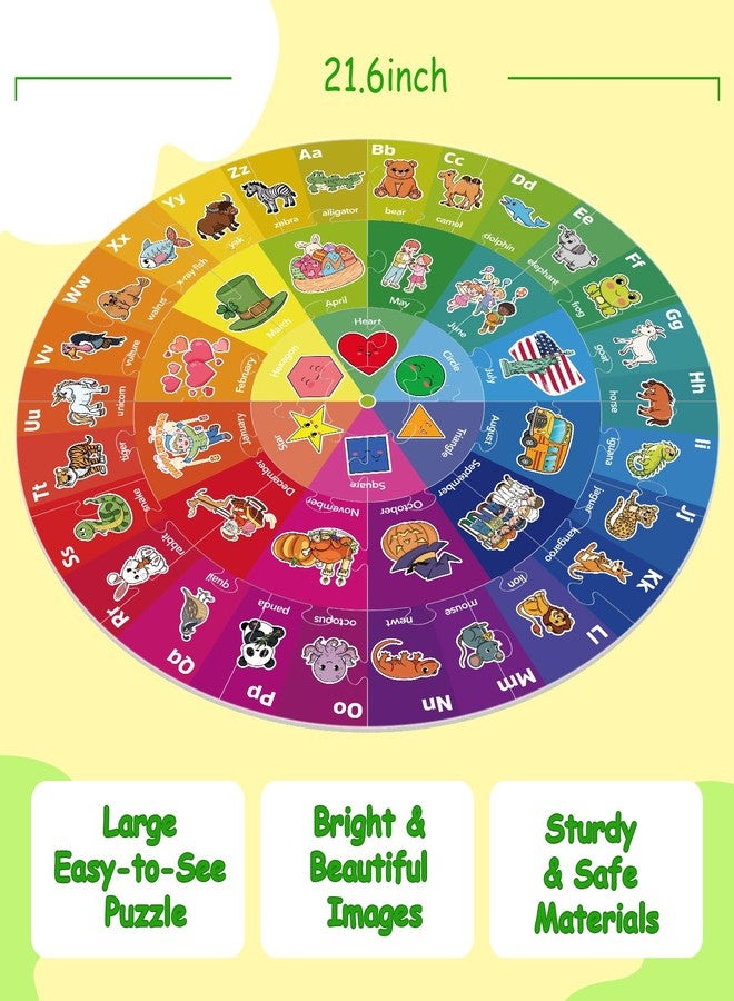 Edulok Floor Puzzles for Kids, Toddler Jigsaw Puzzles, Alphabet ABC Puzzle, Learning Puzzle Games, Kindergarten Educational Toys, Preschool Learning Activities, Homeschool Supplies, Kids Board Games - Image 5
